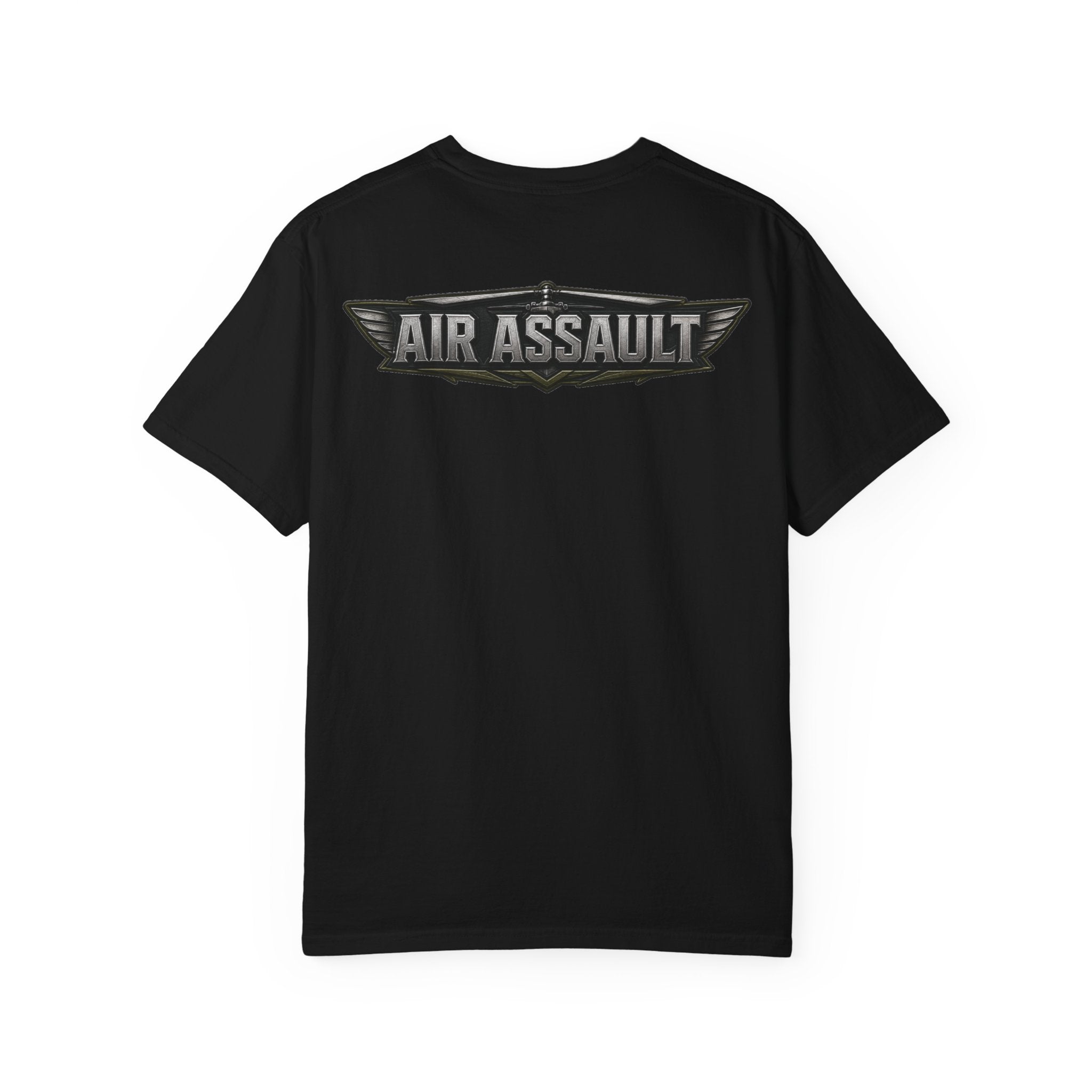 Winged Skull Chest Logo T-Shirt
