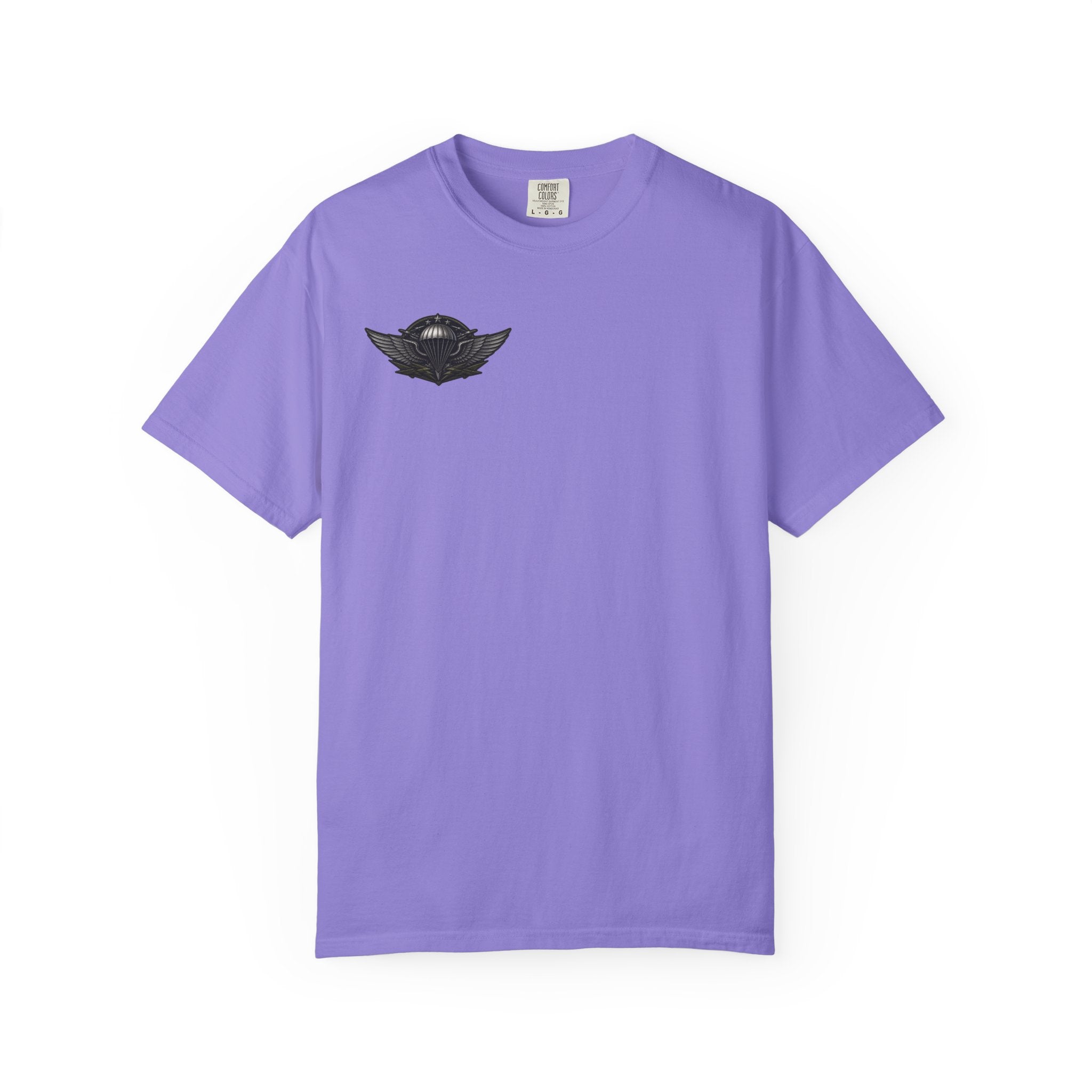 Parachutist Wings T-Shirt — Military Airborne Pilot Badge Tee