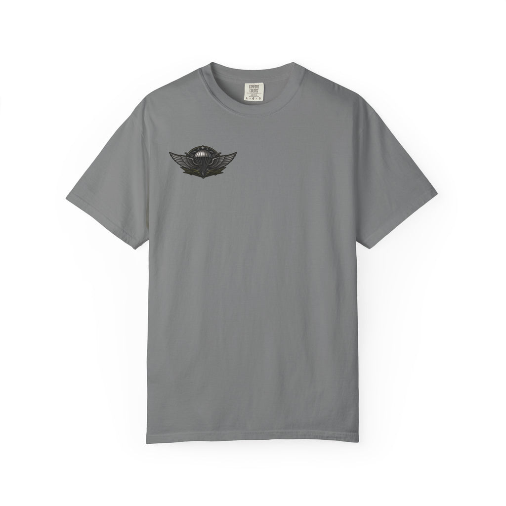 Parachutist Wings T-Shirt — Military Airborne Pilot Badge Tee