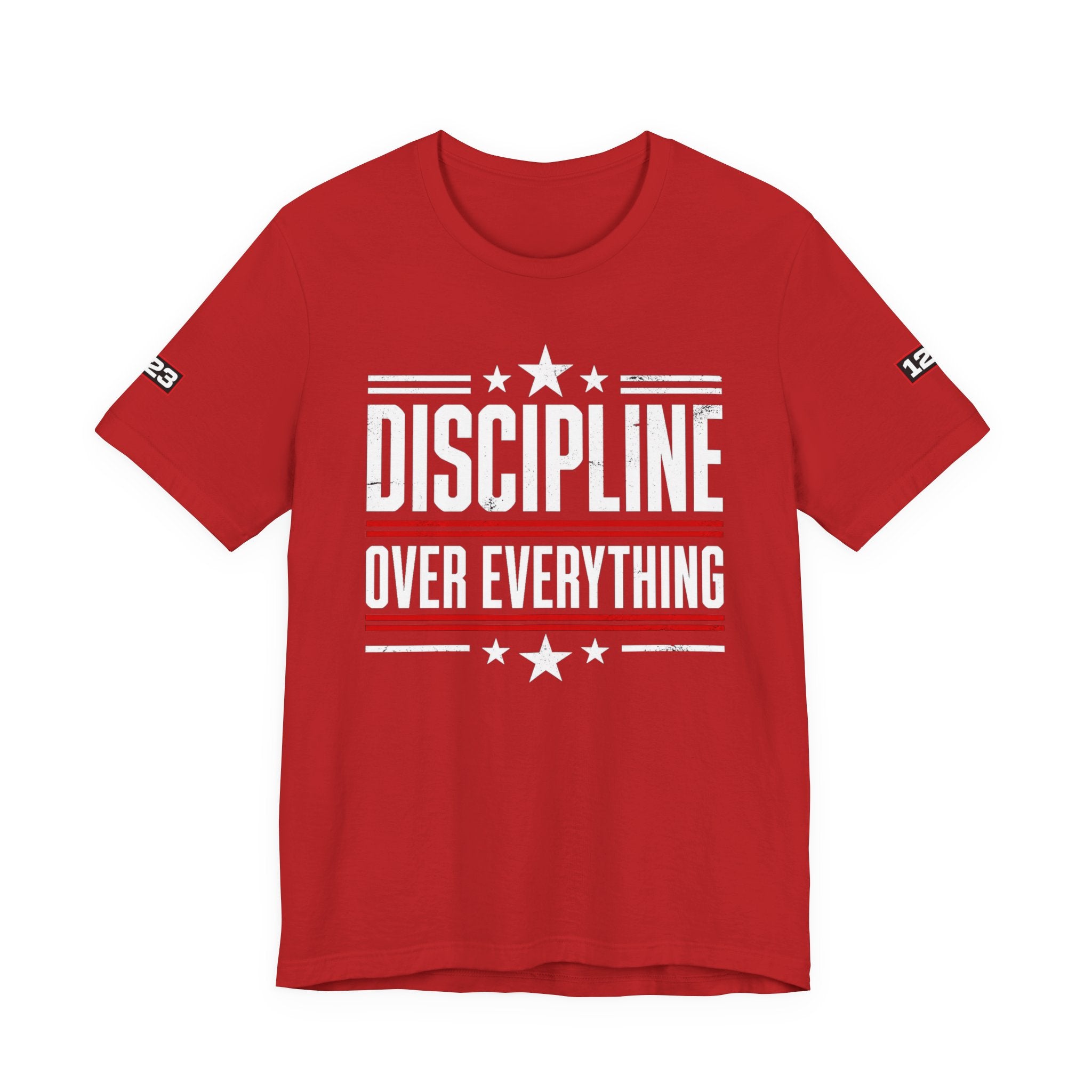 Discipline Over Everything T-Shirt — Motivational Athletic Tee