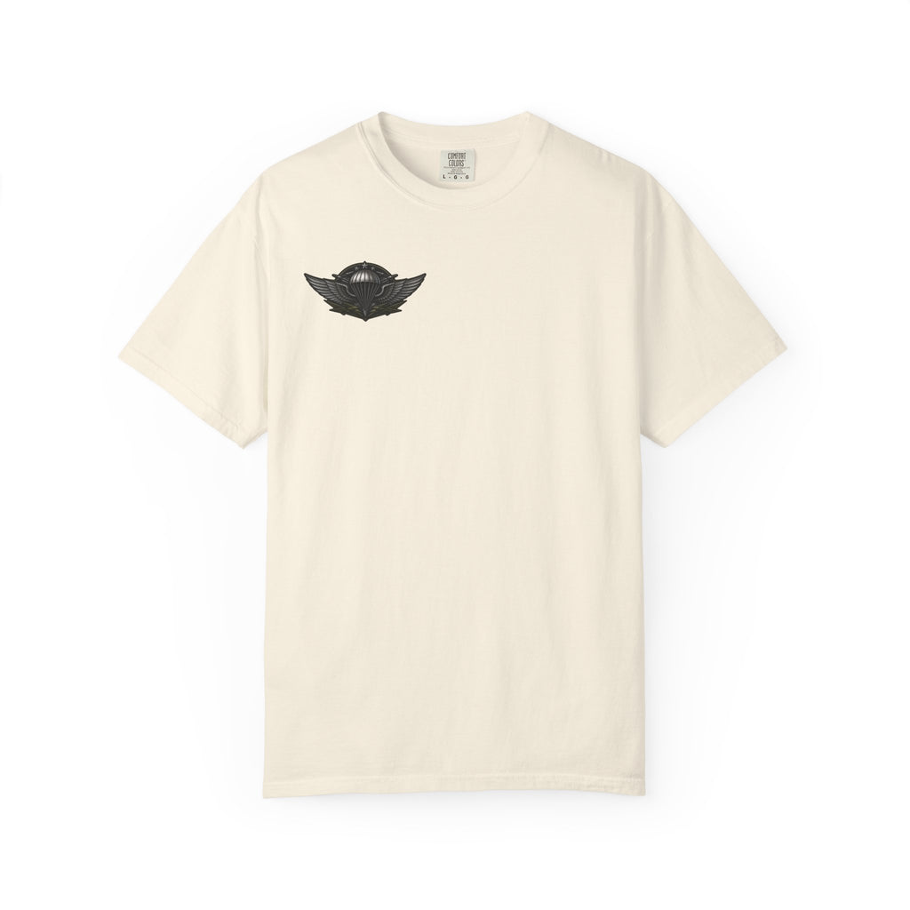 Parachutist Wings T-Shirt — Military Airborne Pilot Badge Tee