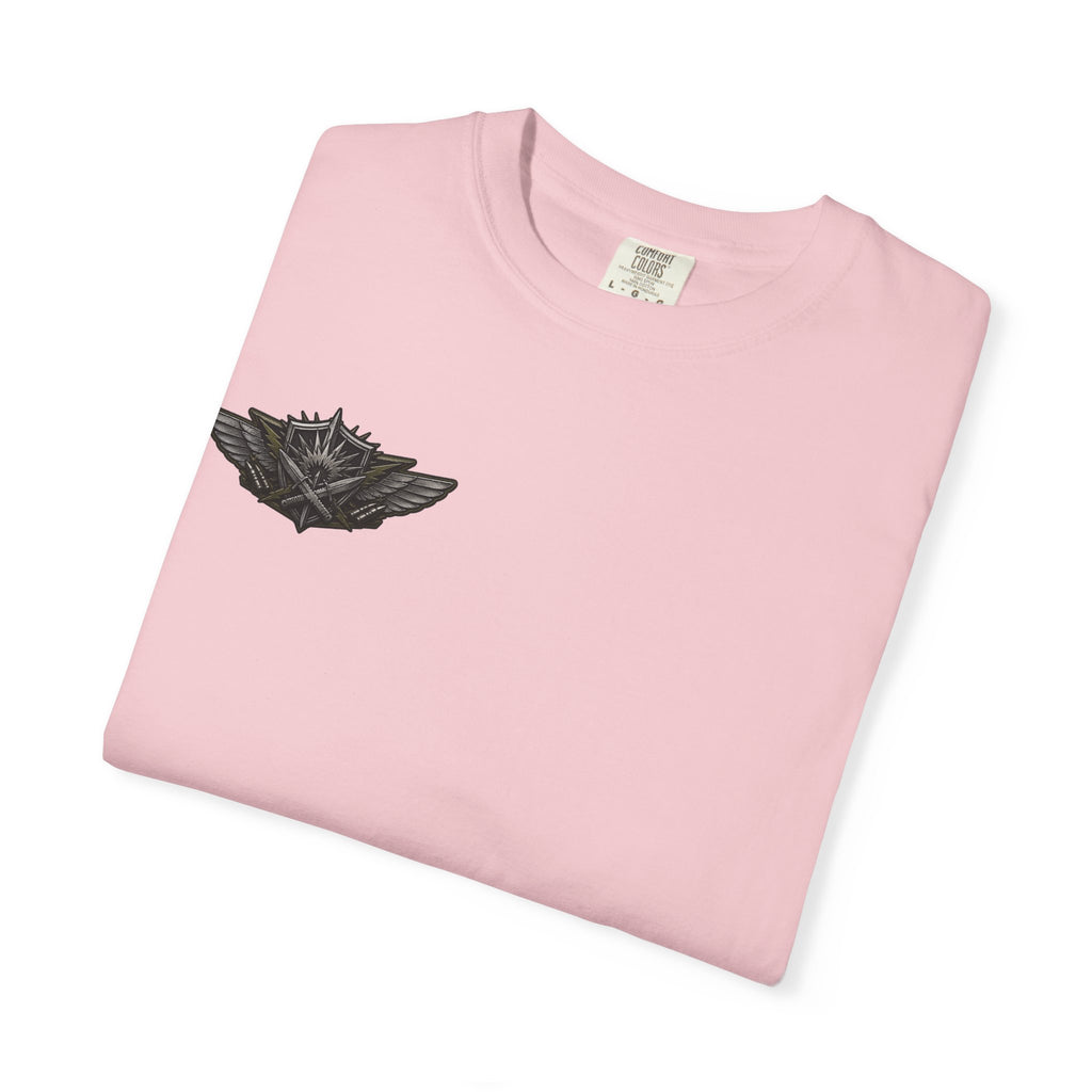 Combat Action T-Shirt — Military Patch Graphic Tee