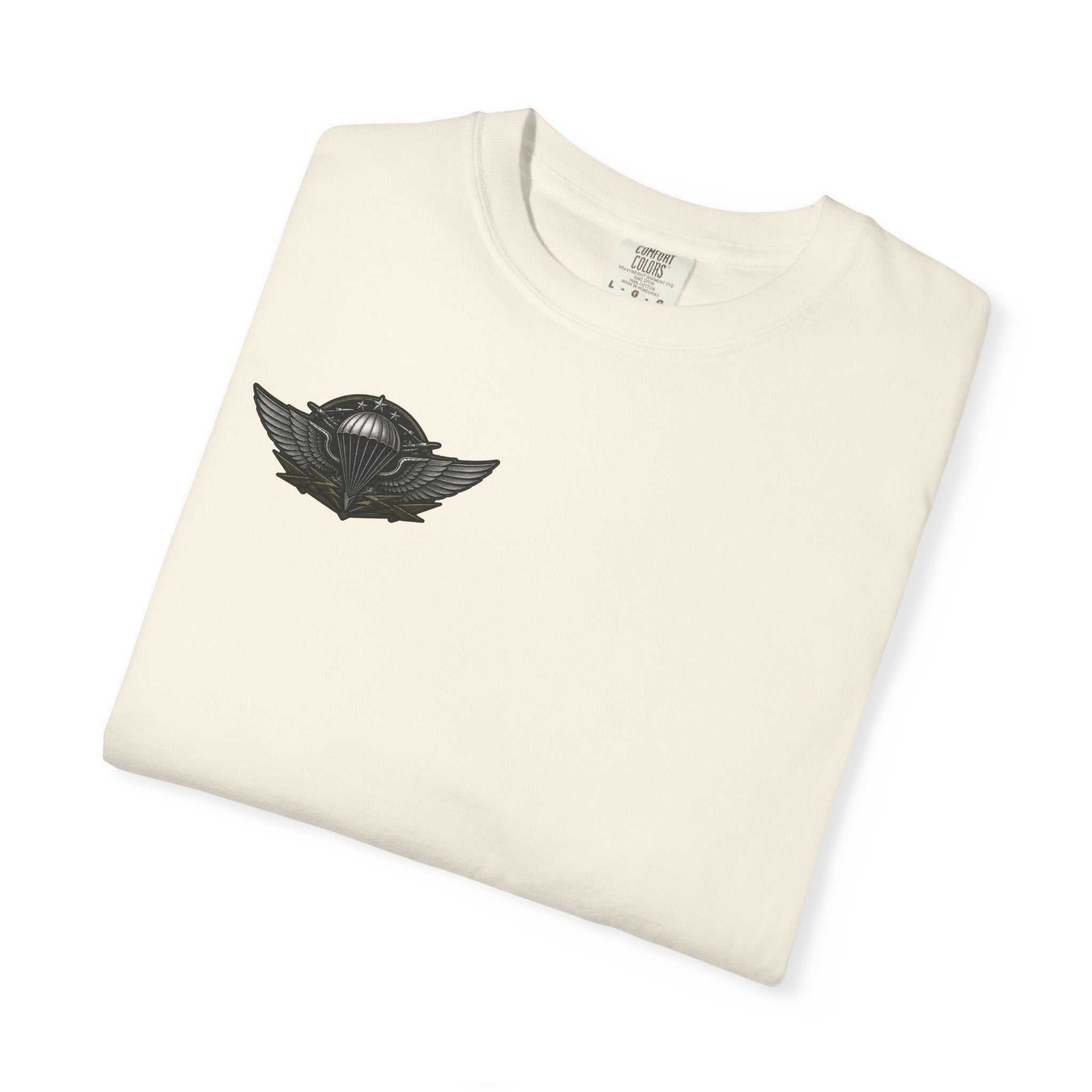 Parachutist Wings T-Shirt — Military Airborne Pilot Badge Tee