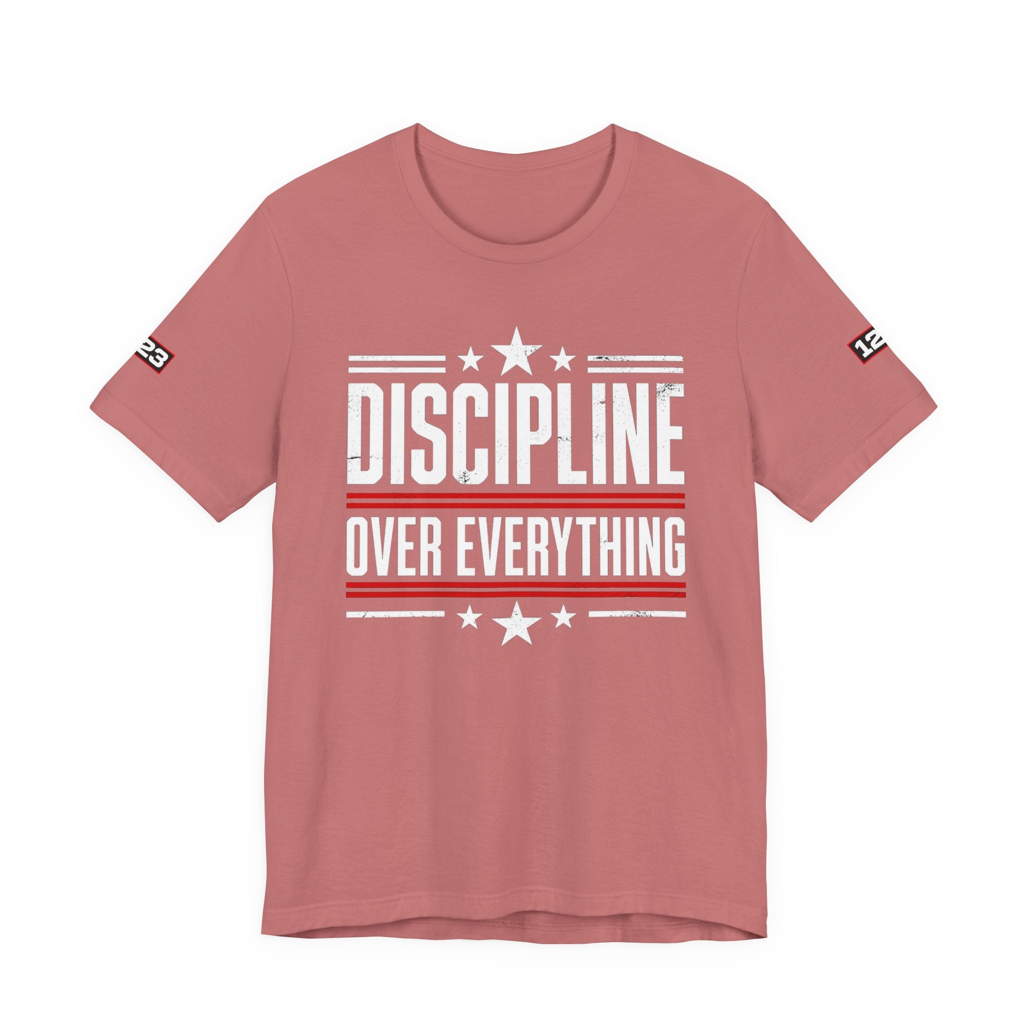 Discipline Over Everything T-Shirt — Motivational Athletic Tee