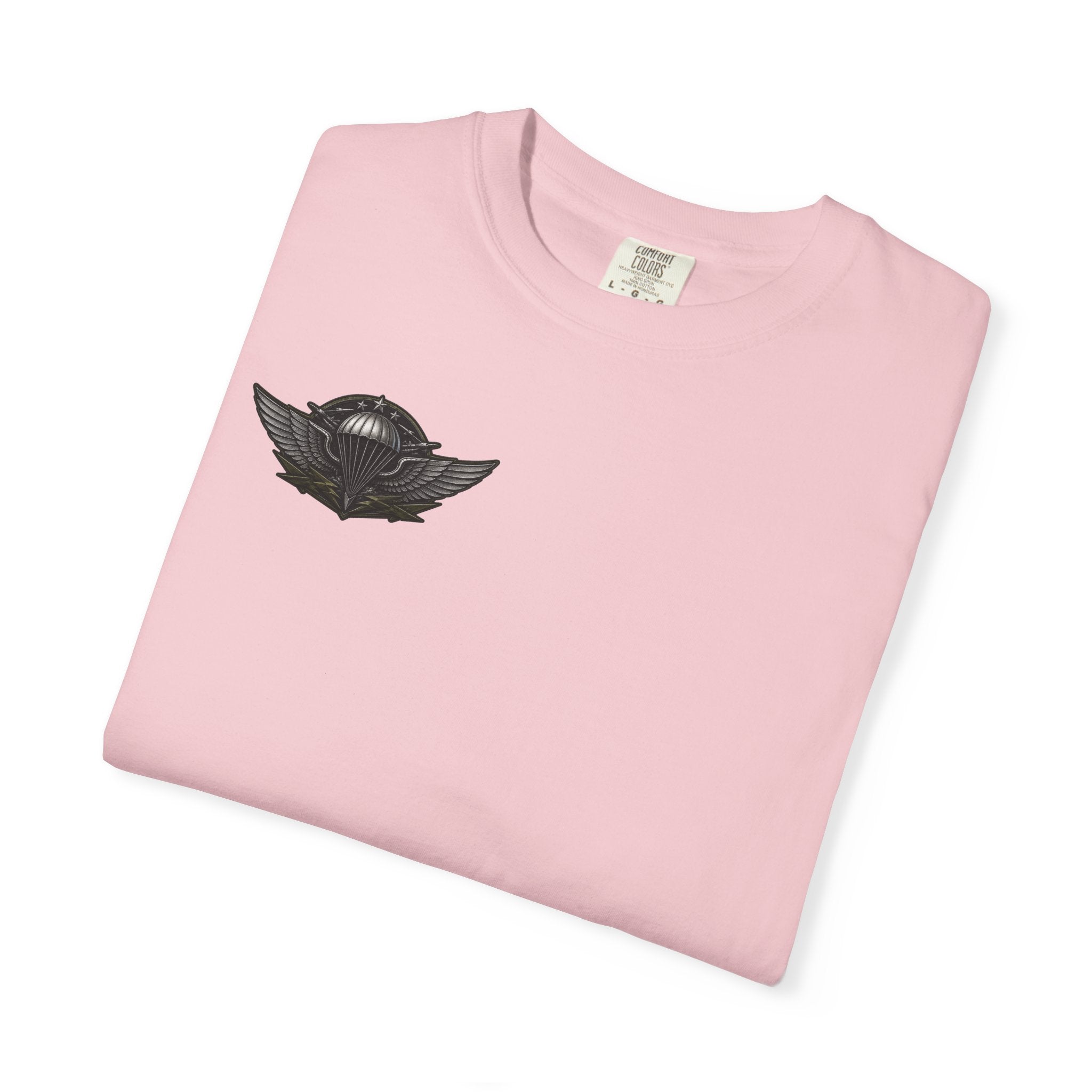 Parachutist Wings T-Shirt — Military Airborne Pilot Badge Tee