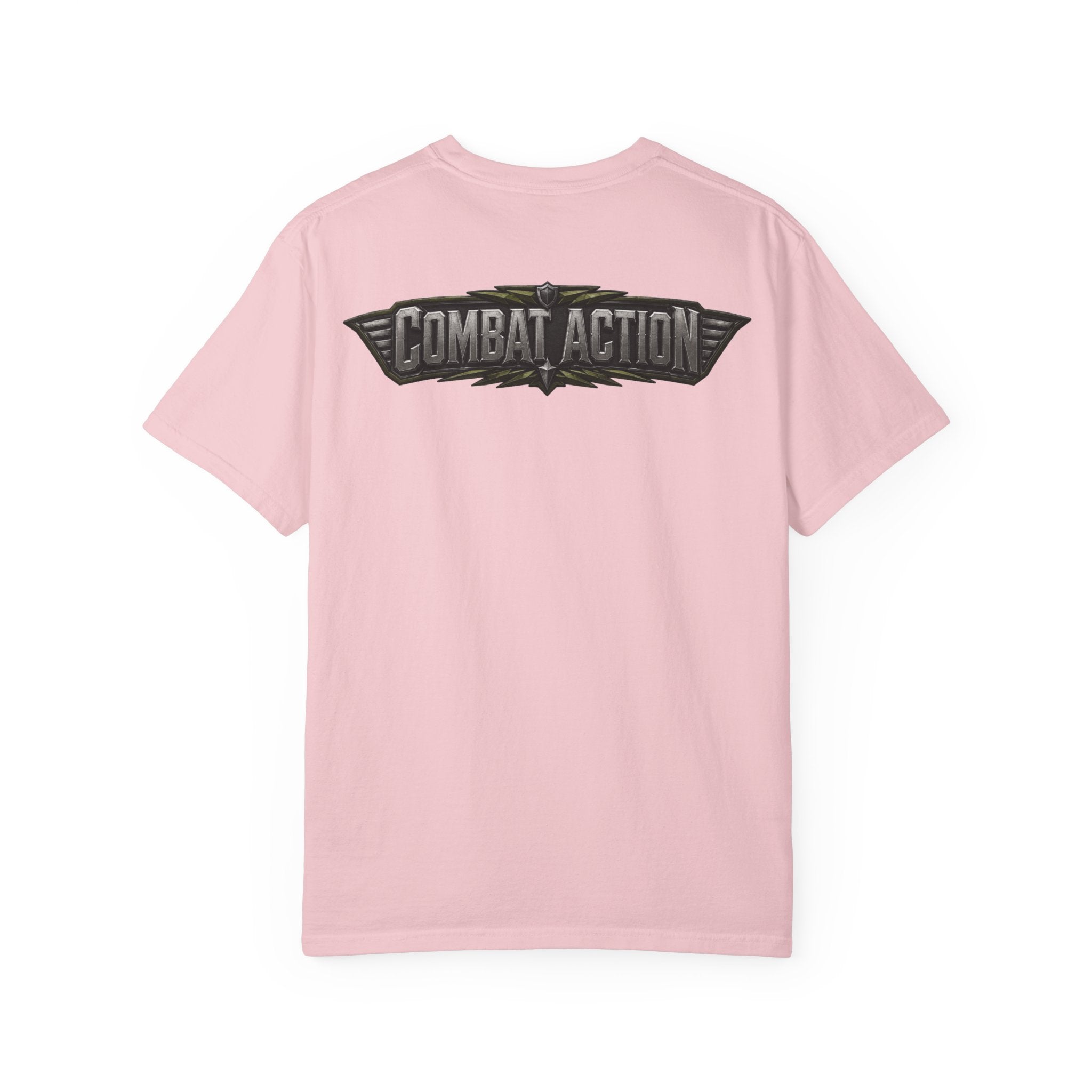 Combat Action T-Shirt — Military Patch Graphic Tee