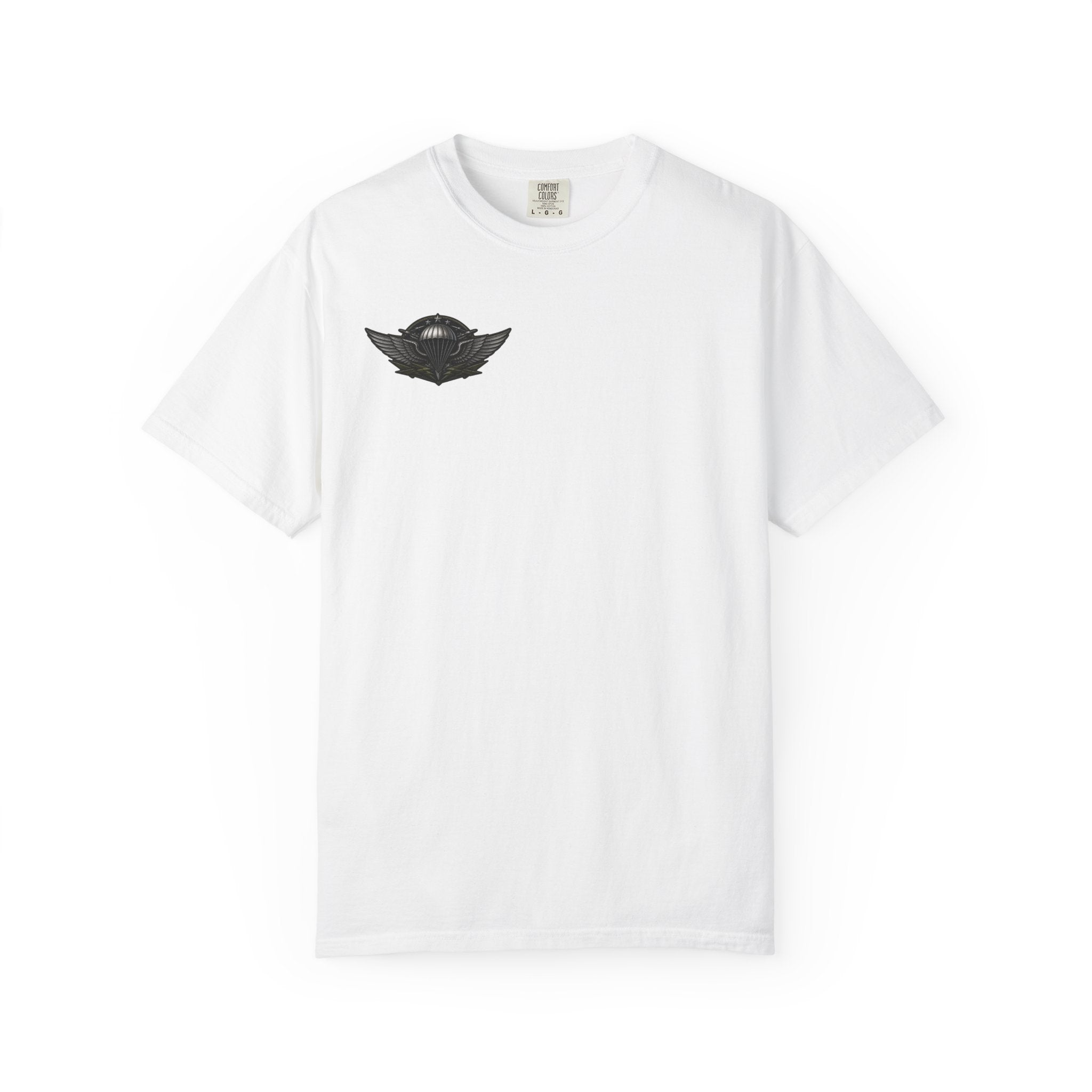 Parachutist Wings T-Shirt — Military Airborne Pilot Badge Tee