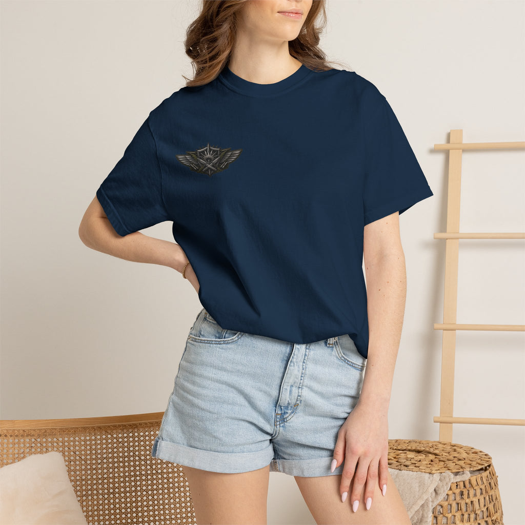 Combat Action T-Shirt — Military Patch Graphic Tee