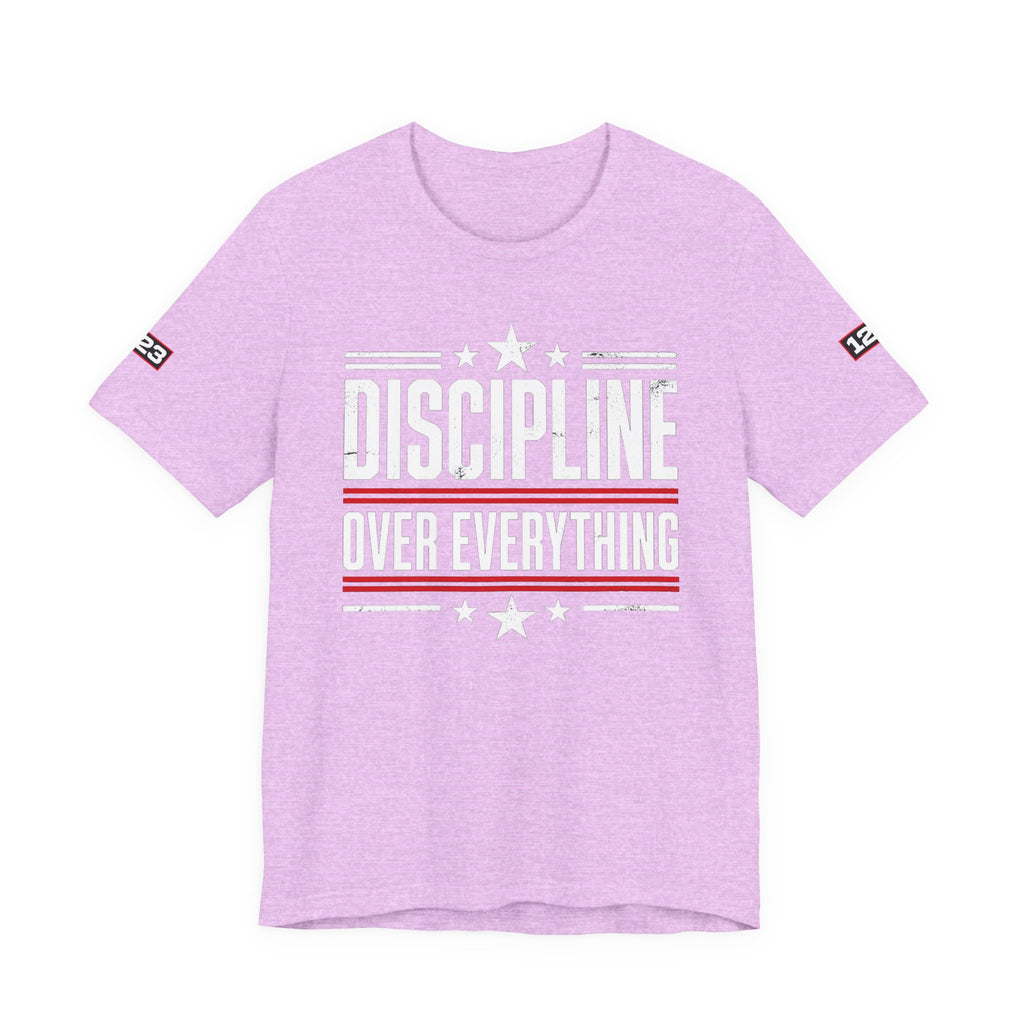 Discipline Over Everything T-Shirt — Motivational Athletic Tee