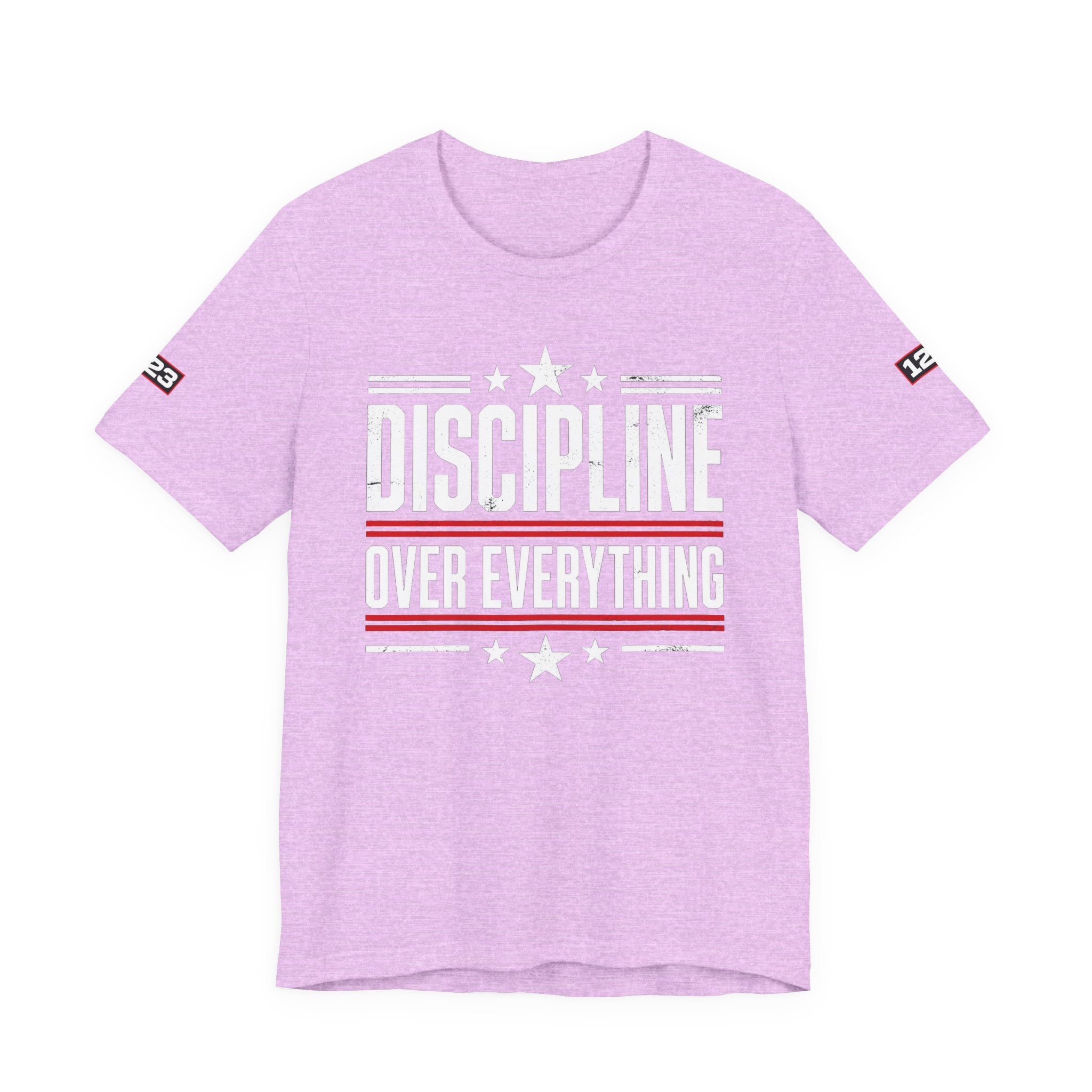 Discipline Over Everything T-Shirt — Motivational Athletic Tee