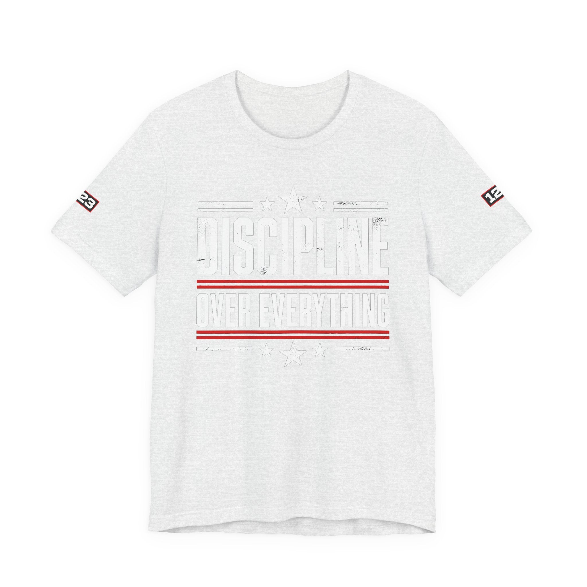 Discipline Over Everything T-Shirt — Motivational Athletic Tee