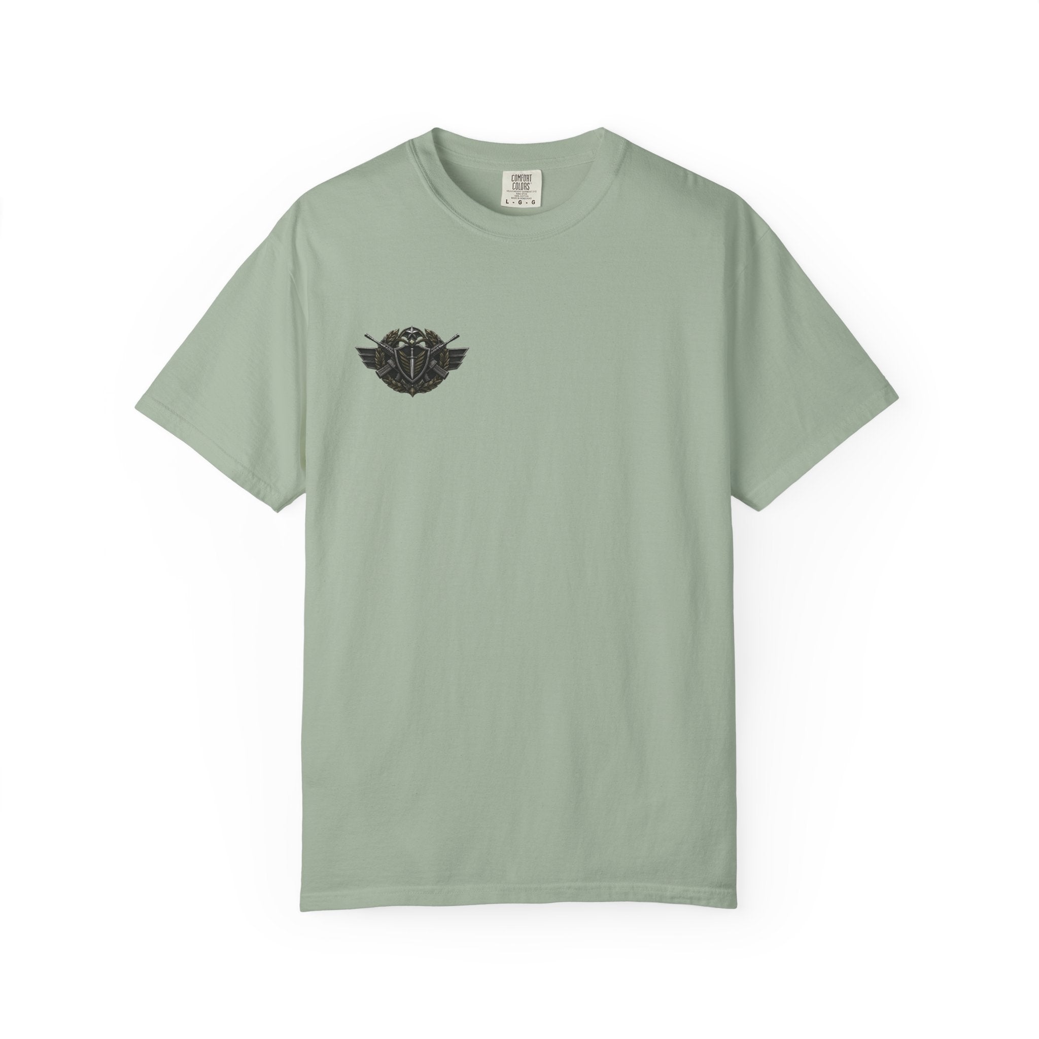 Vintage Winged Skull T-Shirt — Small Chest Graphic, Edgy Biker Style
