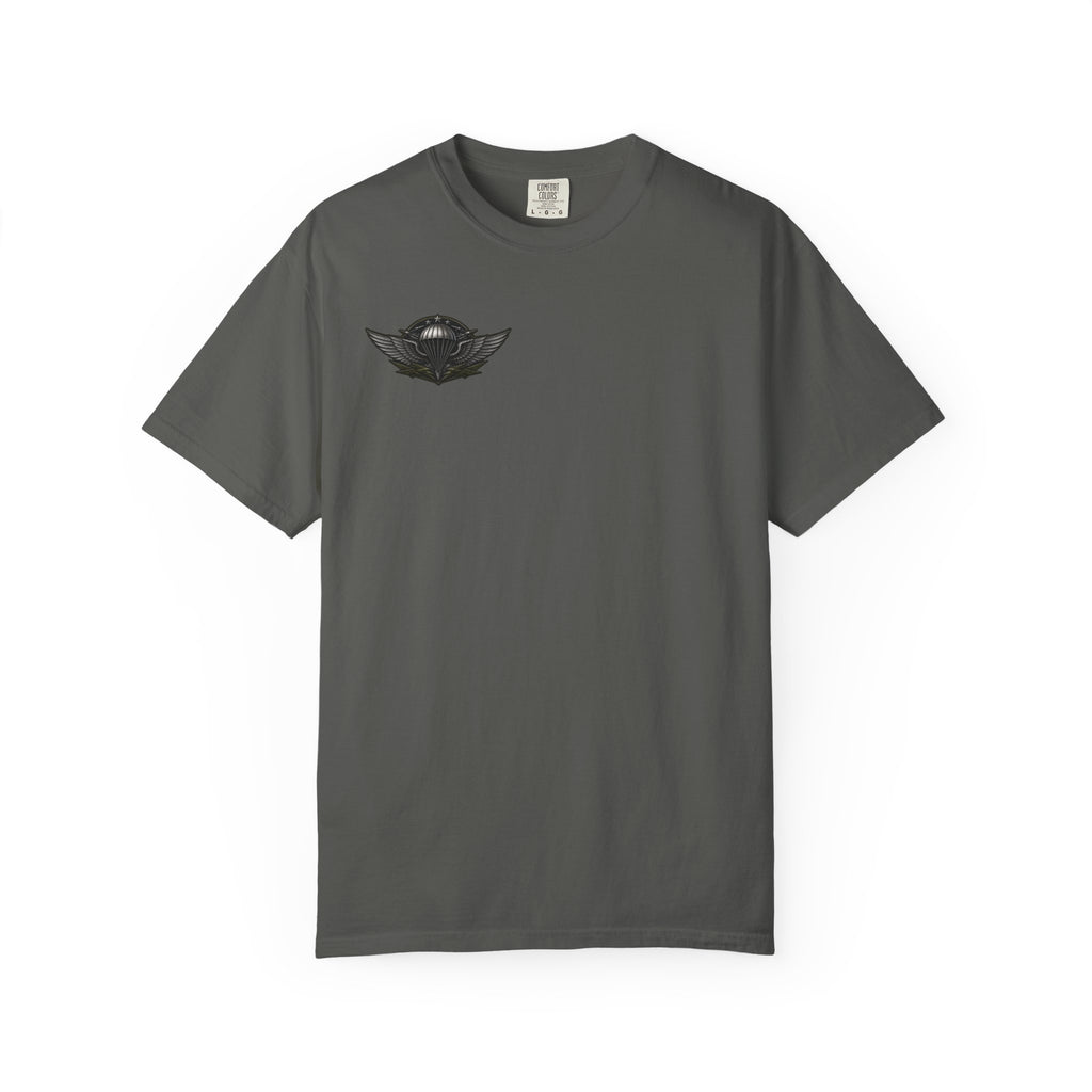 Parachutist Wings T-Shirt — Military Airborne Pilot Badge Tee