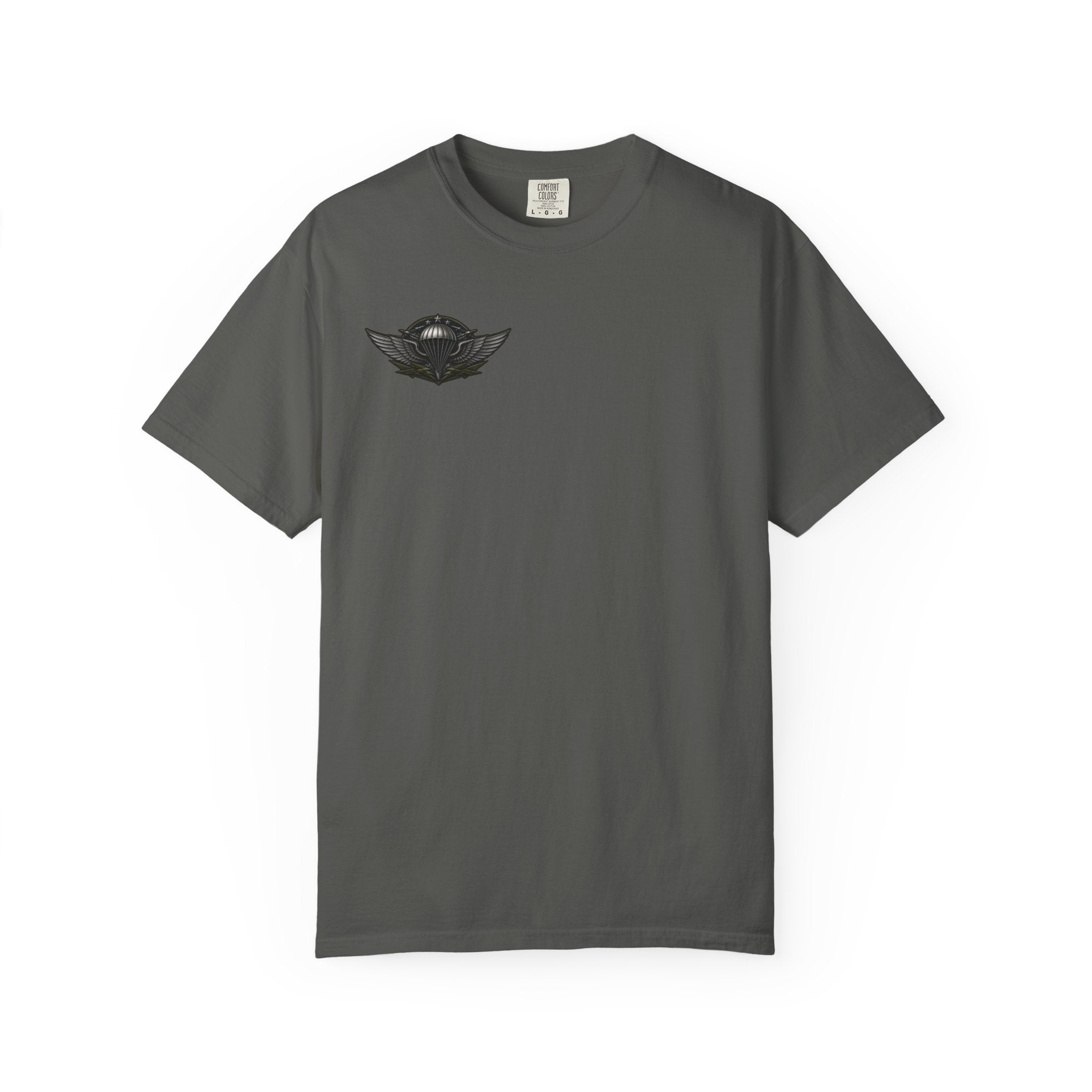 Parachutist Wings T-Shirt — Military Airborne Pilot Badge Tee