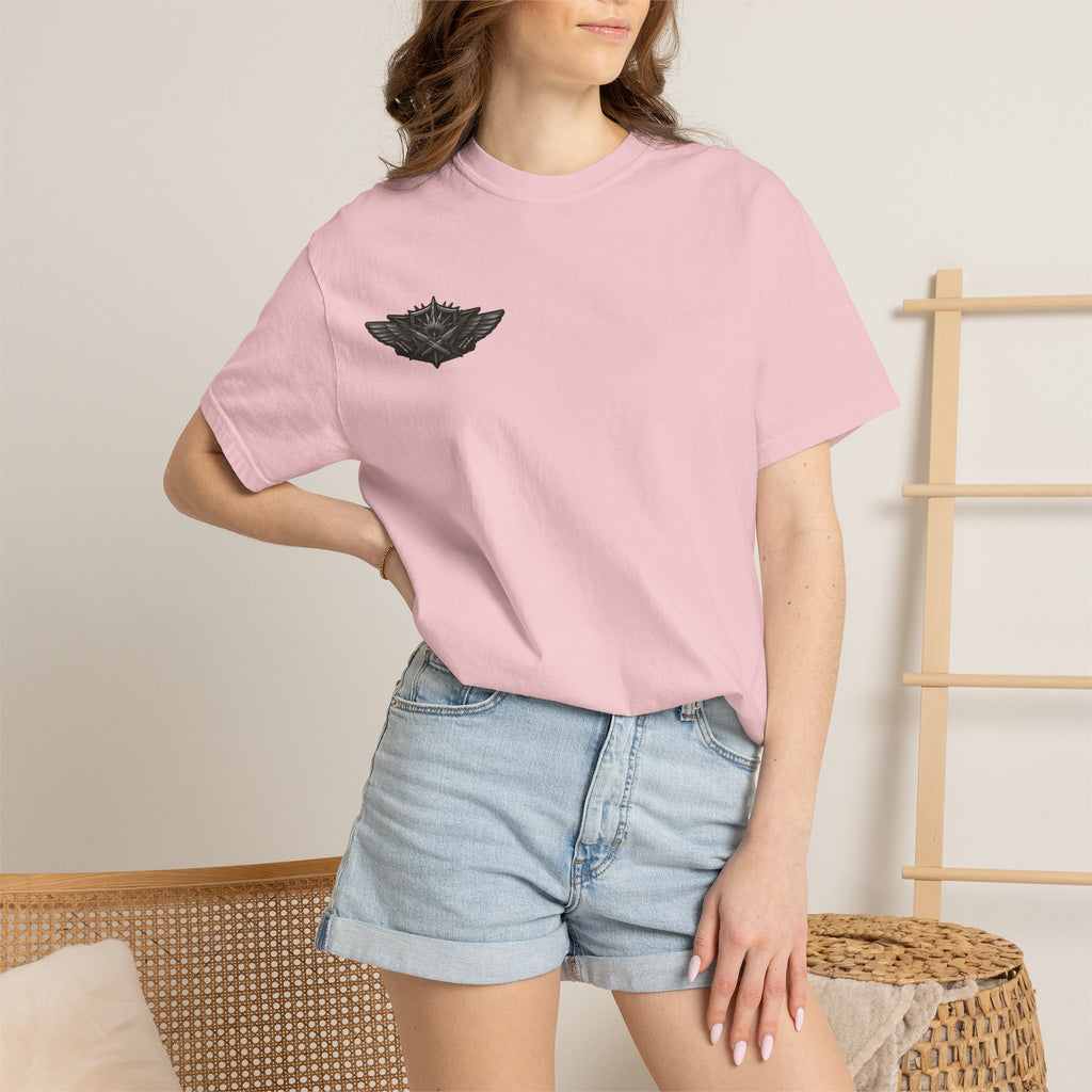 Combat Action T-Shirt — Military Patch Graphic Tee