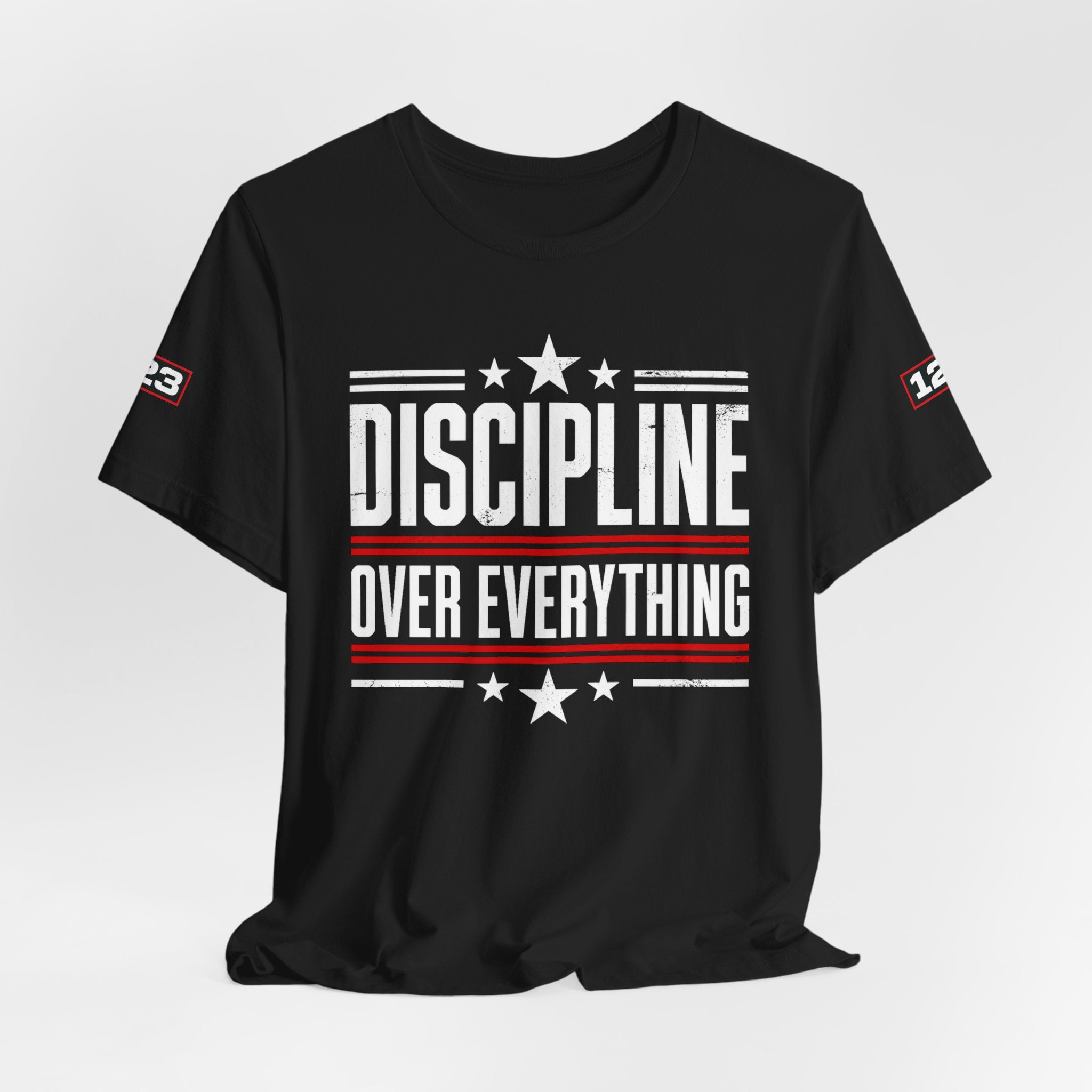Discipline Over Everything T-Shirt — Motivational Athletic Tee