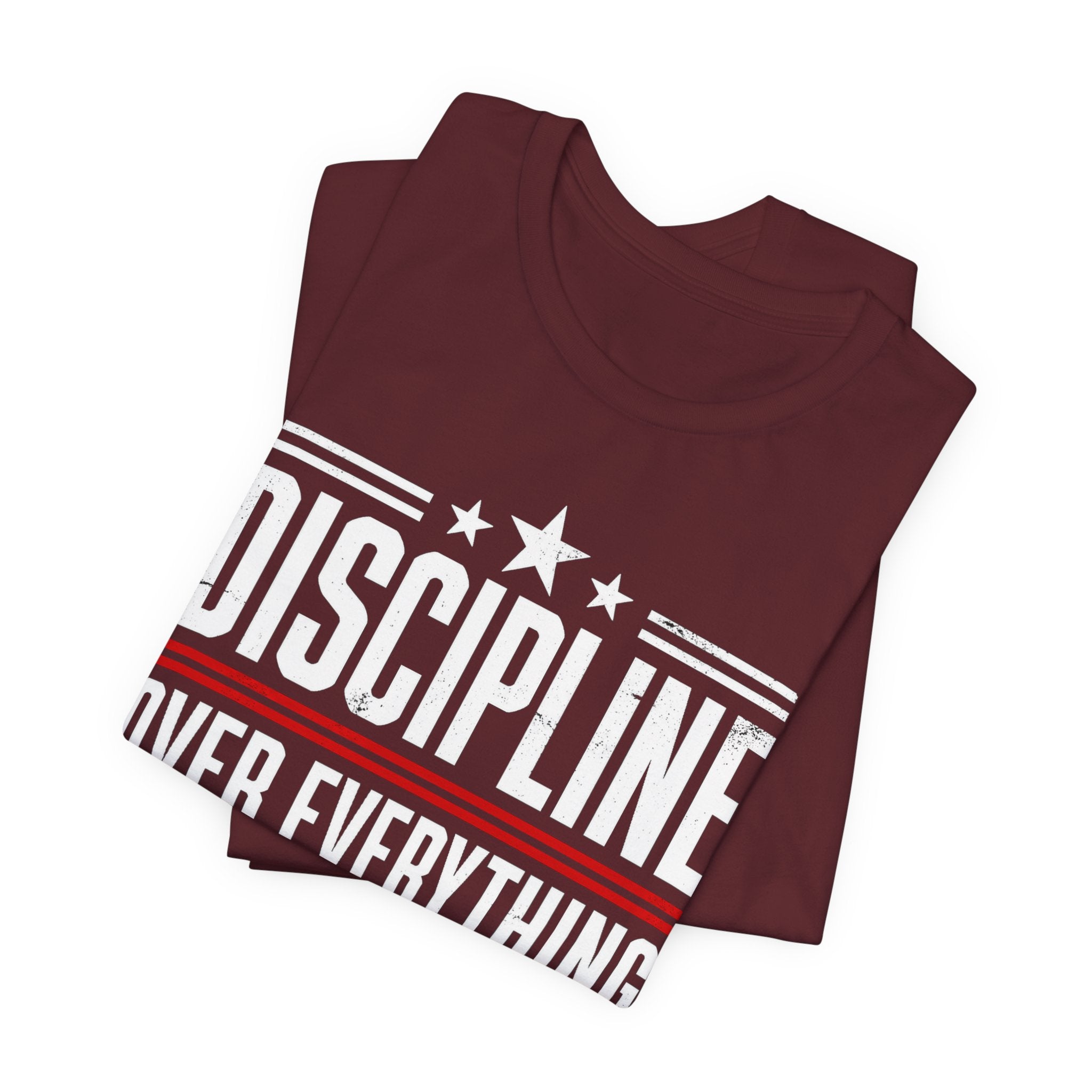 Discipline Over Everything T-Shirt — Motivational Athletic Tee