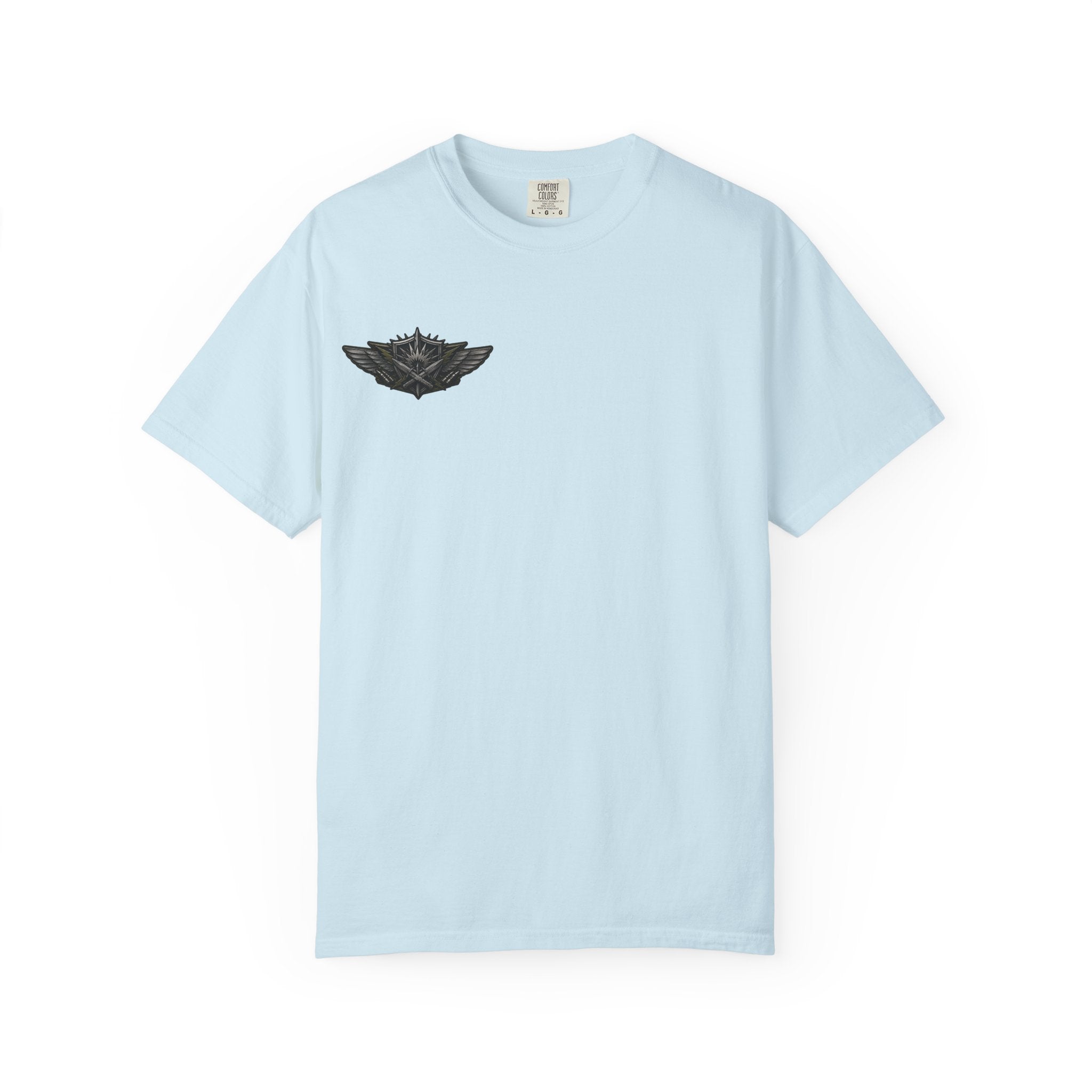 Combat Action T-Shirt — Military Patch Graphic Tee