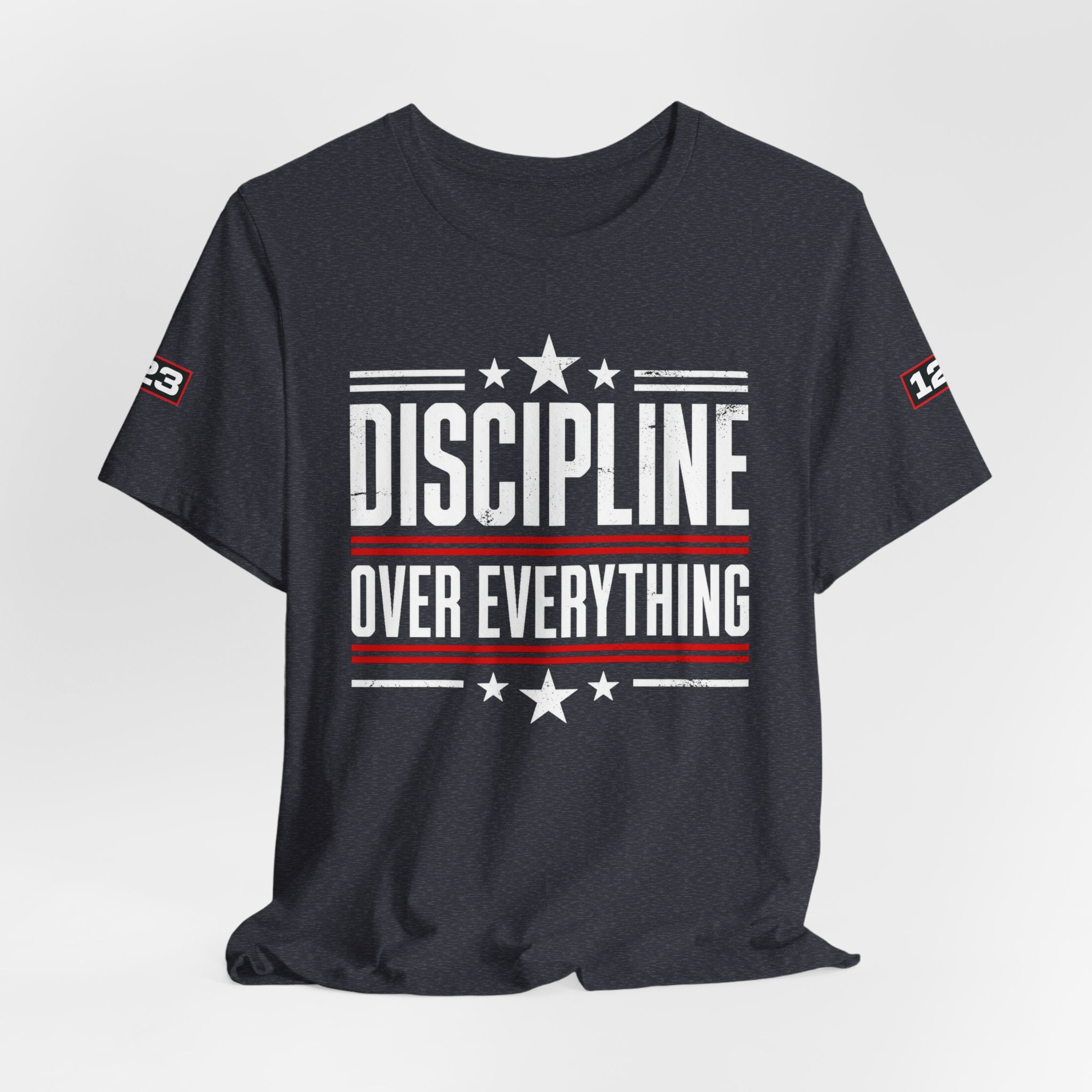 Discipline Over Everything T-Shirt — Motivational Athletic Tee