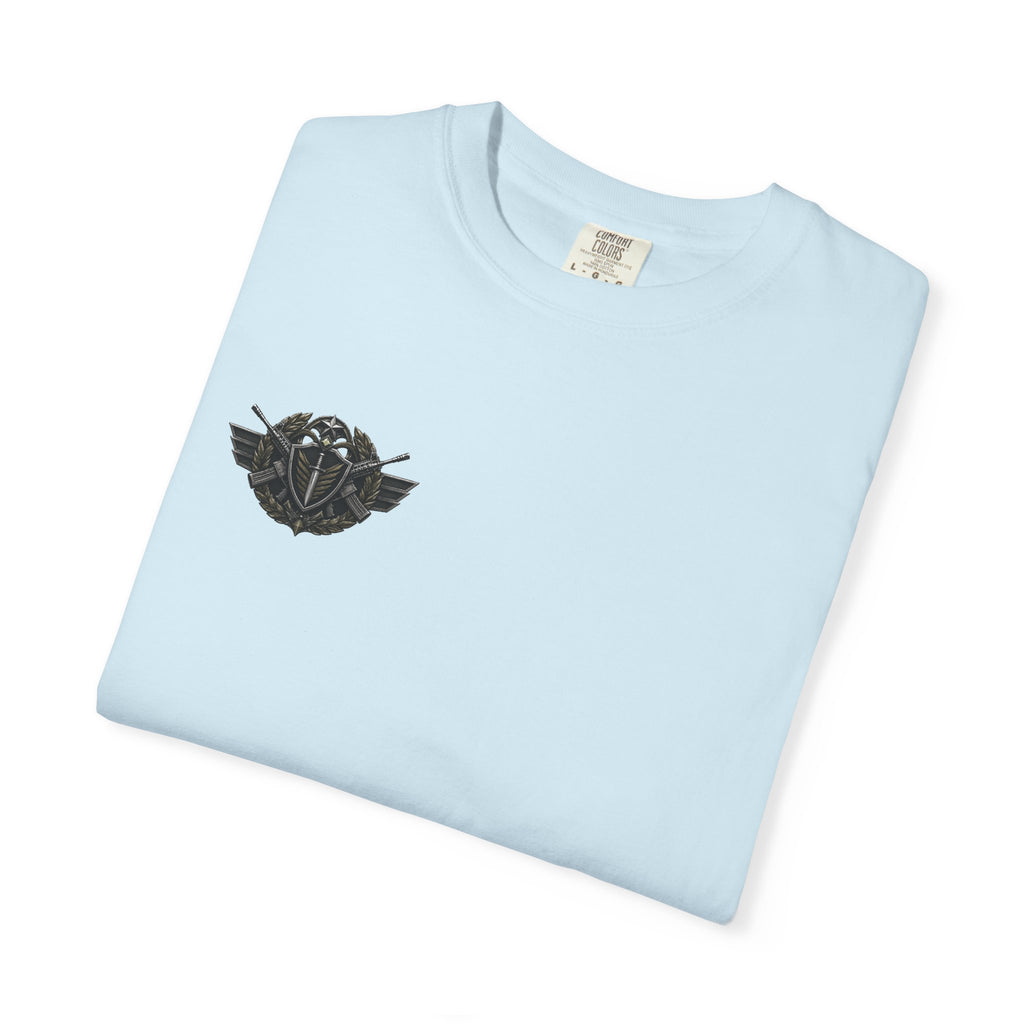 Vintage Winged Skull T-Shirt — Small Chest Graphic, Edgy Biker Style