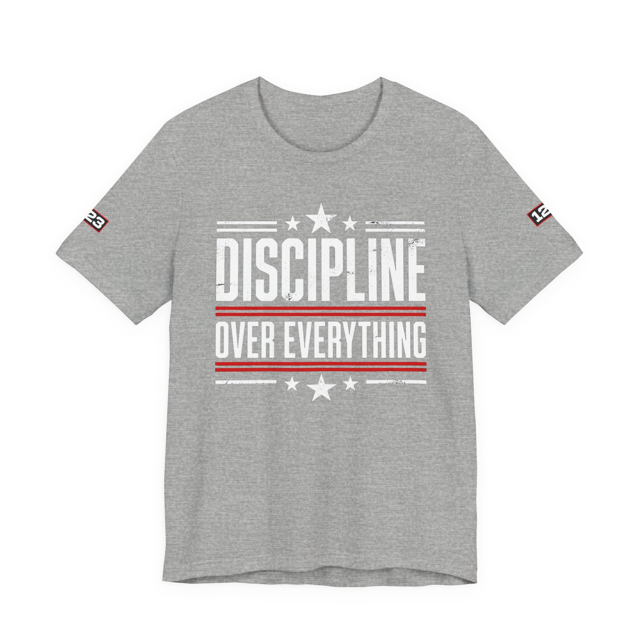 Discipline Over Everything T-Shirt — Motivational Athletic Tee