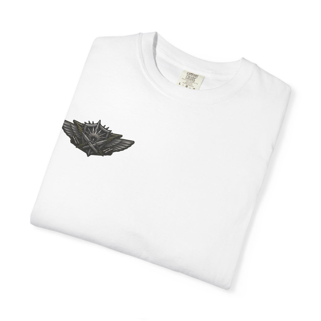Combat Action T-Shirt — Military Patch Graphic Tee