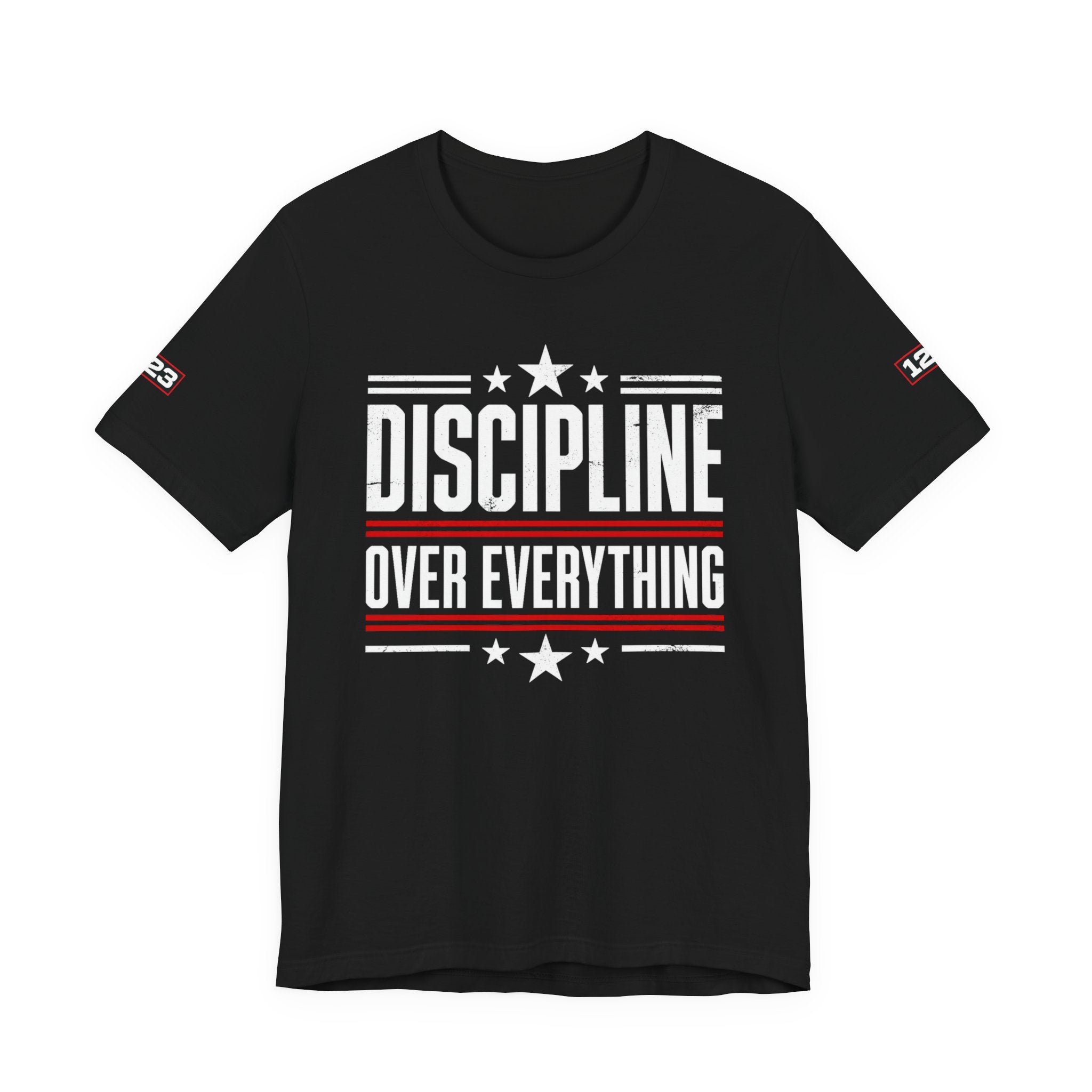 Discipline Over Everything T-Shirt — Motivational Athletic Tee