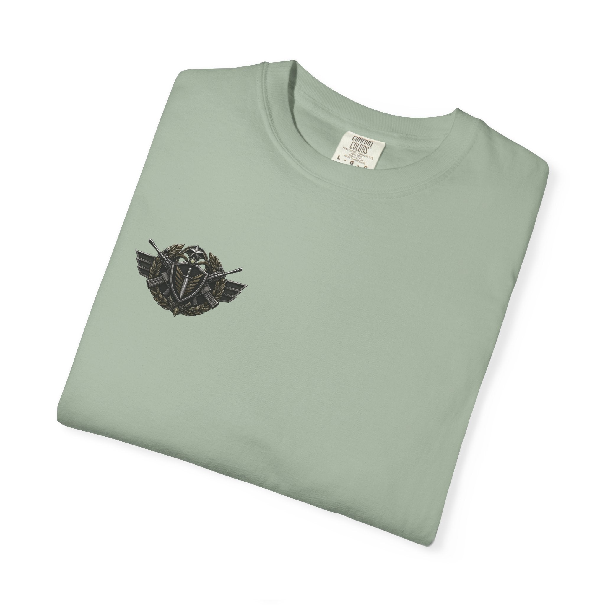 Vintage Winged Skull T-Shirt — Small Chest Graphic, Edgy Biker Style