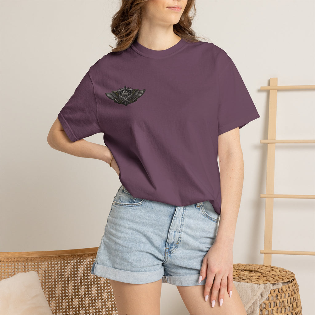 Combat Action T-Shirt — Military Patch Graphic Tee