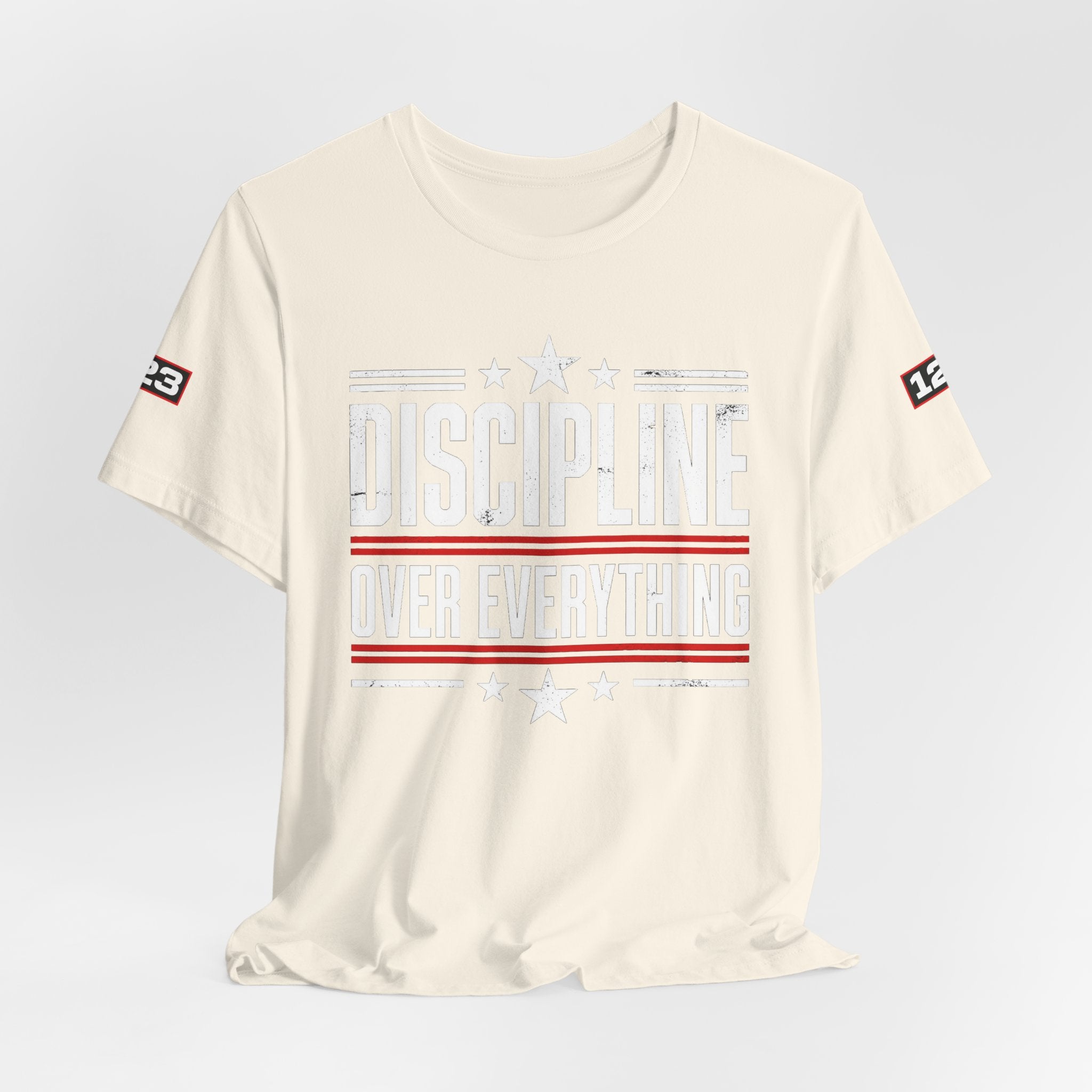 Discipline Over Everything T-Shirt — Motivational Athletic Tee